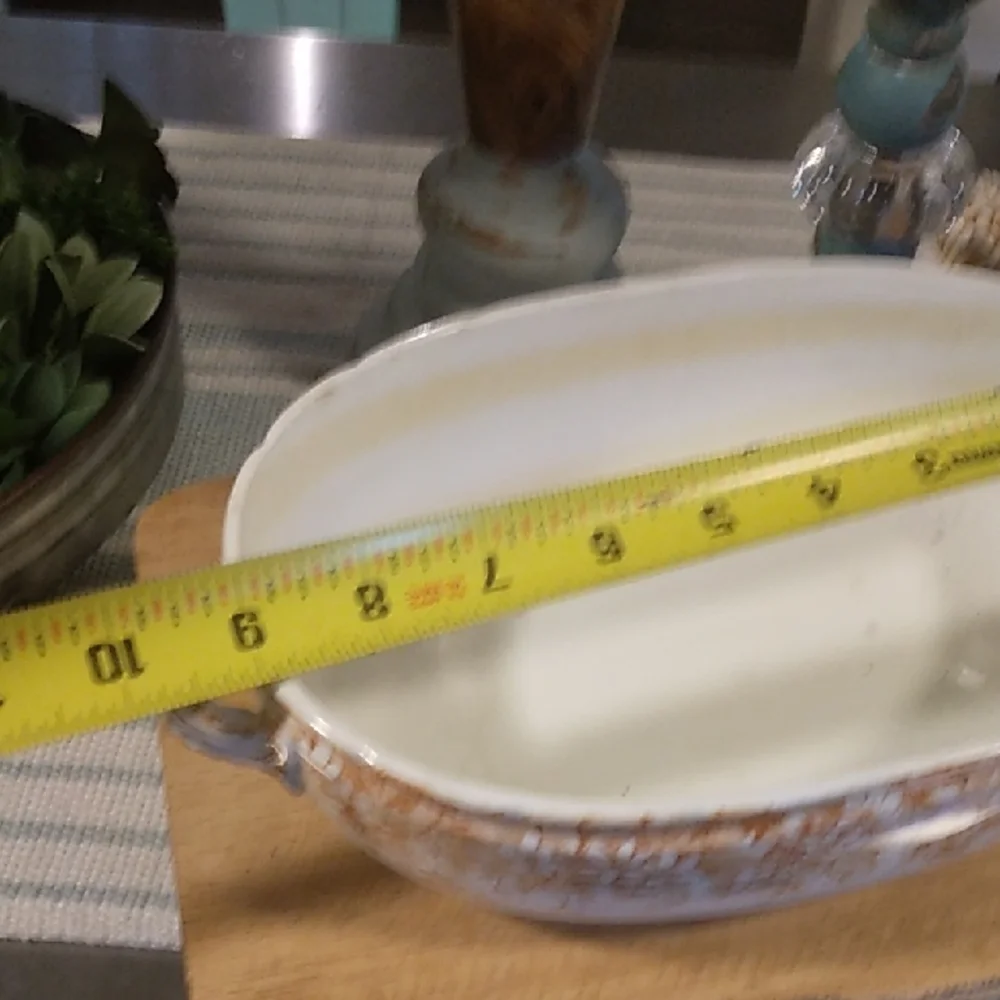 Vintage E.Bourne & J.E Leigh Mayflower Covered Serving Dish